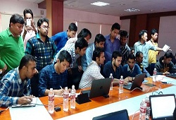 Training on Office Verification Management System conducted recently at the SCNR Office , Guwahati.