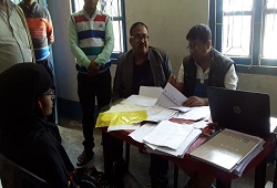 Quality check inspection rounds of ongoing hearings across Barpeta district - March 2019 
