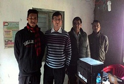Shri Lakhyajyoti Saikia(left) entered 130 forms in DOCSMEN software on 14th Dec, 2015 under Titabar Circle, Jorhat.