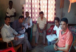 Field Verification under Biswanath Revenue Circle in Sonitpur on 29th Nov, 2015.