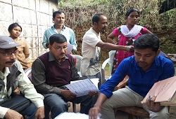 Field Verification of households under NSK 2 Chandrapur Circle of Kamrup Metro - Dec 21st, 2015.