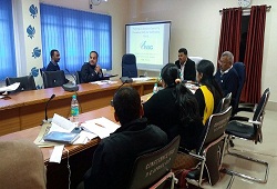 Training held on matters related to ongoing Verification Process of Goalpara district - 29th Dec, 2015.