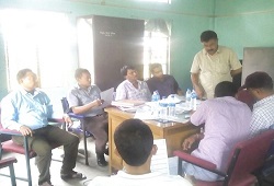 Capacity building training at Matipung Circle attended by LRCRs and FLOs among other people in Karbi Anglong conducted on 11th June, 2015.