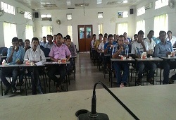 A still from the CSC members training session on e-Form facility  held in Dibrugarh.