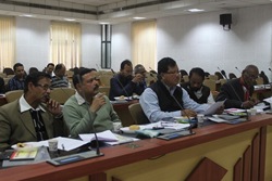 Political parties attend a meeting held by State Coordinator, NRC on NRC Updation Process